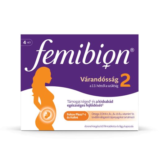 Femibion 2 Várandósság 28 db filmtabletta és 28 db lágy kapszula