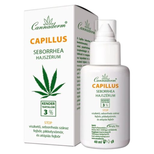 Cannaderm Capillus hajszérum seborrheás fejbőrre 40 ml 