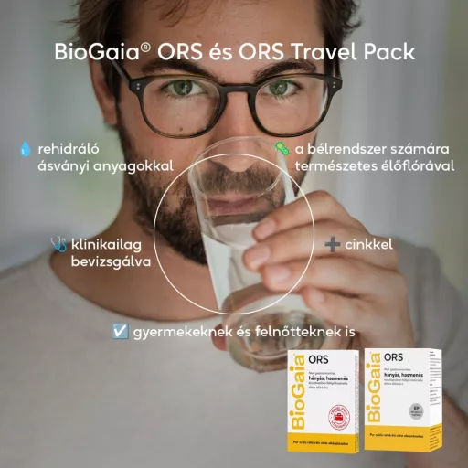 BioGaia ORS rehidráló por 5,5 g x 7 db