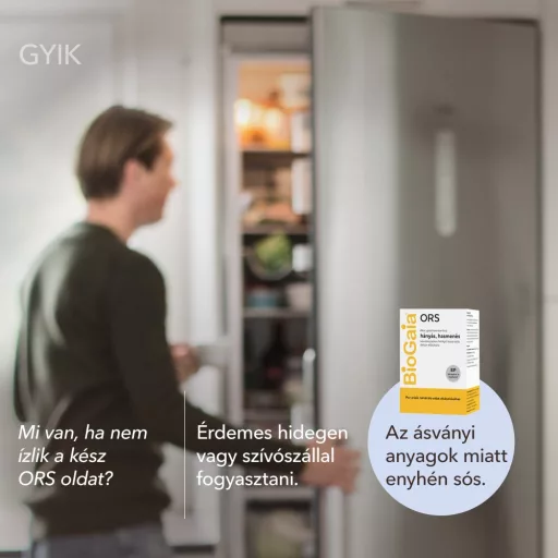 BioGaia ORS rehidráló por 5,5 g x 7 db