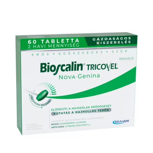Bioscalin Tricovel Nova Genina étrend-kiegészítő tabletta 60 db
