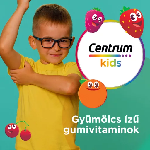 Centrum Kids VitaGummies Multifruit rágható gumivitamin 60 db