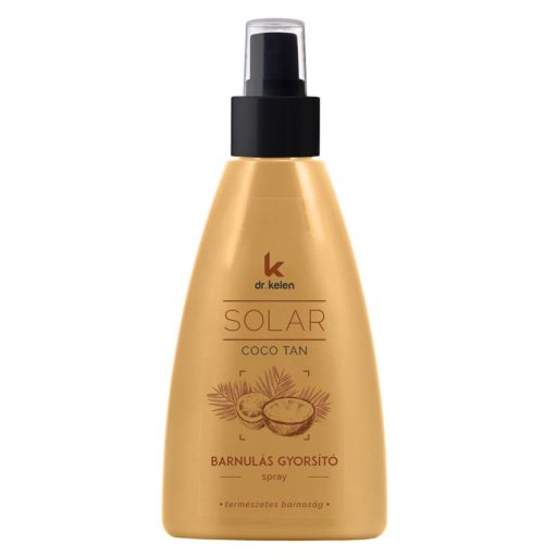 Dr.Kelen Solar Coco Tan barnulást gyorsító spray 150 ml