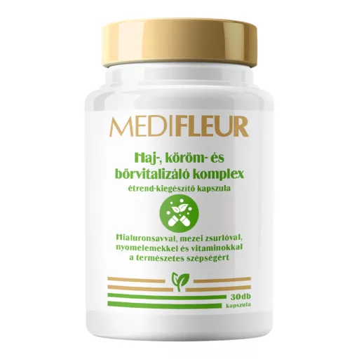 Medifleur Haj-, köröm- és bőrvitalizáló komplex kapszula 30 db