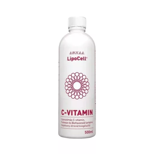 LipoCell liposzómás C-vitamin folyékony étrend-kiegészítő meggy 500 ml