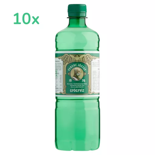 Ferenc József budai természetes keserűsós és glaubersós gyógyvíz 10 x 0,7 l
