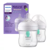   Philips Avent Natural Response cumisüveg AirFree szeleppel SCY670/02 125 ml 2 db