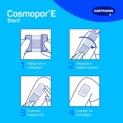 Cosmopor E steril sebtapasz 20×8 cm 25 db