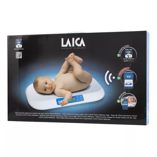 Laica digitális okos babamérleg