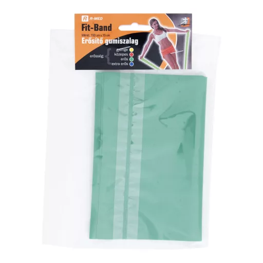 Dittmann Fit-Band erős erősítő gumiszalag zöld 150 cm