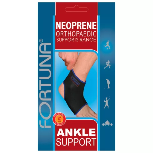 Fortuna Elasztikus neoprén bokarögzítő M