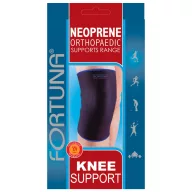 Fortuna Neoprén térdrögzítő fekete S