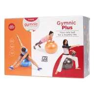 Gymnic Plus gimnasztikai torna és ülőlabda sárga 65 cm