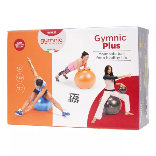Gymnic Plus gimnasztikai torna és ülőlabda sárga 65 cm