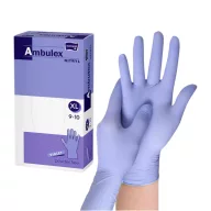 Ambulex púdermentes nitril vizsgálókesztyű XL 100 db