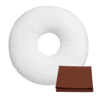 Gyopár S3DIS kerek aranyérpárna barna 51cm
