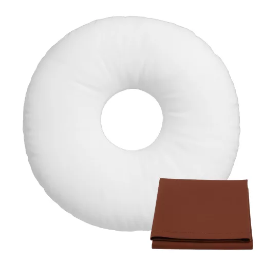 Gyopár S3DIS kerek aranyérpárna barna 51cm