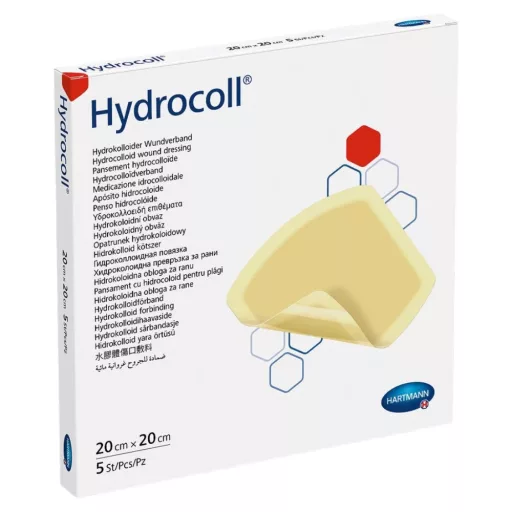 Hydrocoll nedvszívó kötszer 20×20 cm 5 db