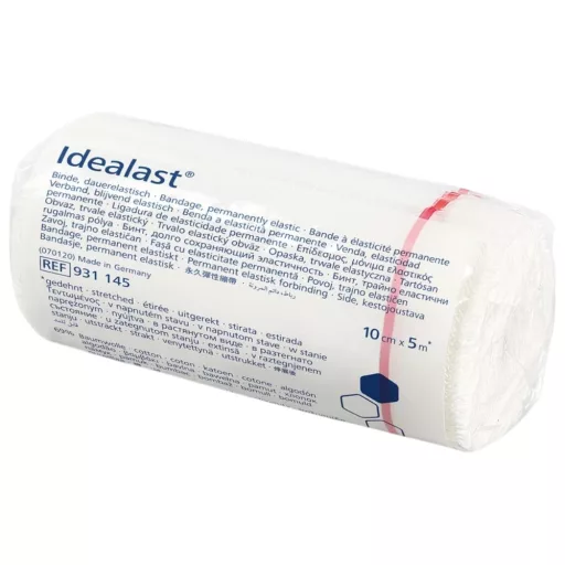 Idealast rugalmas pólya fehér 10 cm × 5 m