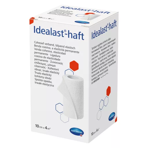 Idealast-haft rugalmas pólya 10 cm × 4 m