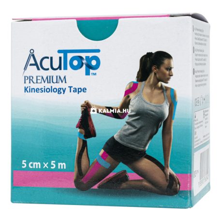 Acutop Prémium pink kineziológiai tapasz 5 cm x 5 m