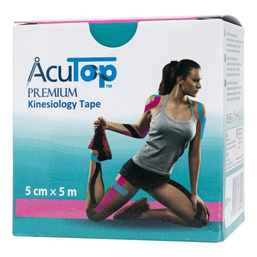 Acutop Prémium pink kineziológiai tapasz 5 cm x 5 m