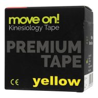 Move On!  Citromsárga kineziológiai tapasz 5 cm x 5 m