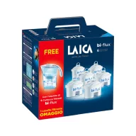 LAICA 6 db-os bi-flux univerzális szűrőbetét AJÁNDÉK vízszűrő kancsóval