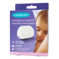 Lansinoh mosható melltartóbetét mosózsákkal 4 db
