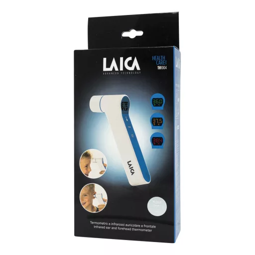 Laica Infrás fül- és homlok hőmérő 2in1