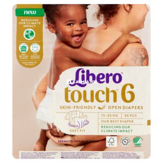 Libero Touch nadrágpelenka 6-os méret 13-20 kg 36 db  
