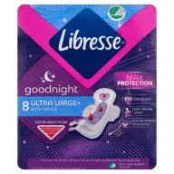   Libresse Goodnight Ultra Large+ éjszakai szárnyas betét 8 db