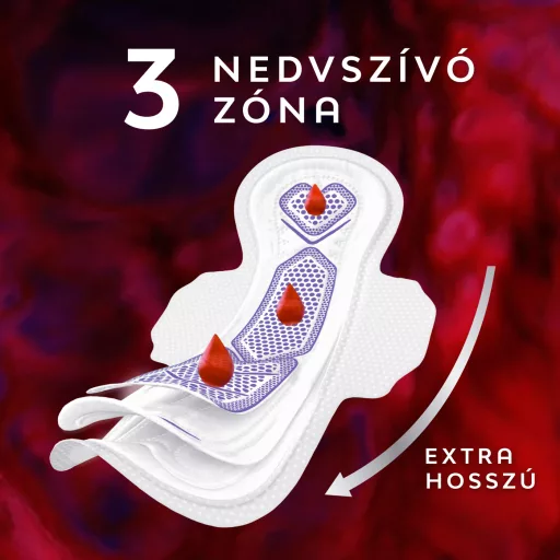 Libresse Goodnight Ultra Large+ éjszakai szárnyas betét 8 db