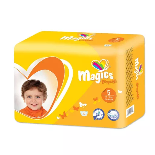 Magics Easysoft 5 gyermek nadrágpelenka 11-16 kg 42 db