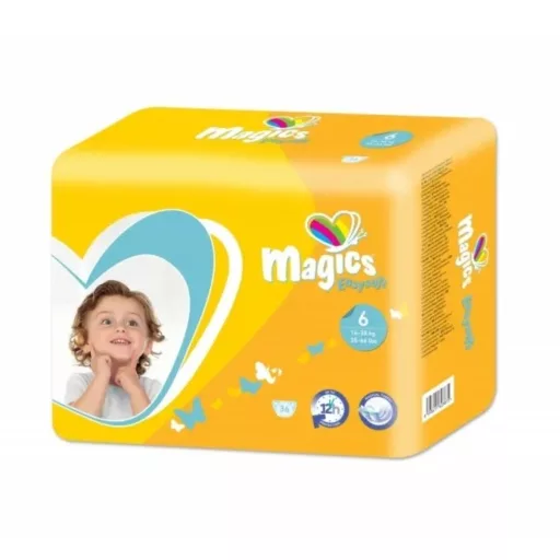 Magics Easysoft 6 gyermek nadrágpelenka 16-30KG 36 db