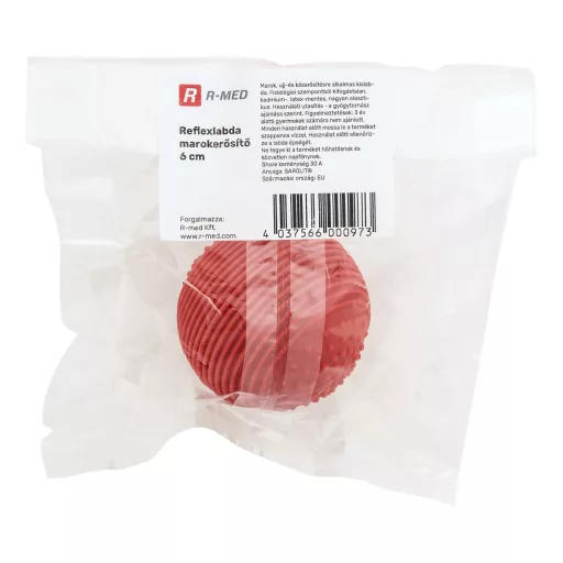 R-med Marokerősítő labda piros 6 cm