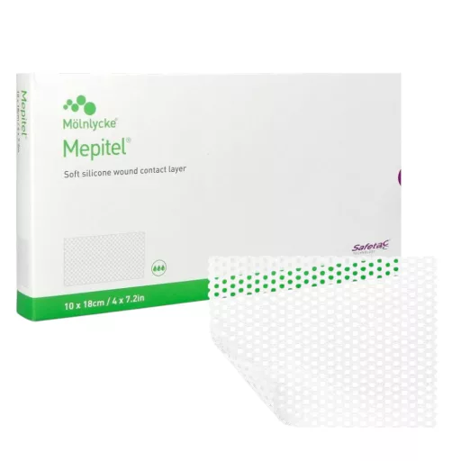 Mepitel steril szilikonos sebfedő 10 x 18 cm 10 db