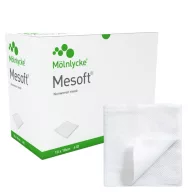 Mesoft 4 rétegű steril nemszőtt gézlap 10 x 10cm 150 db