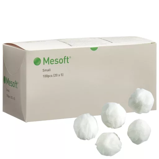 Mesoft steril törlőtupfer 35mm 100 db