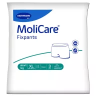   MoliCare FixPants rövid rögzítőnadrág pelenkához XL 3 db