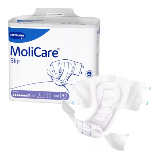 MoliCare Slip 8 cseppes super plus pelenka L 30 db