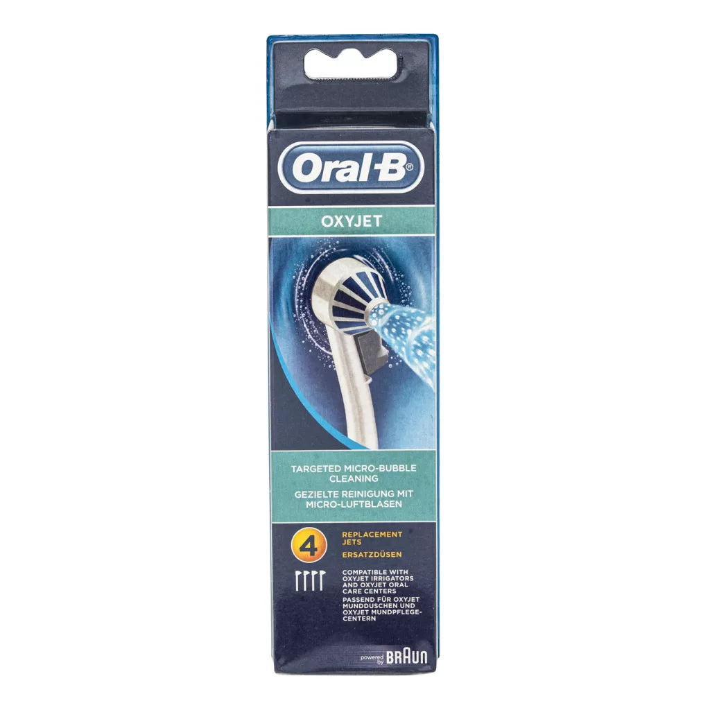 Oral-B Oxyjet pótfej szájzuhanyhoz 4 db - Online vásárlás