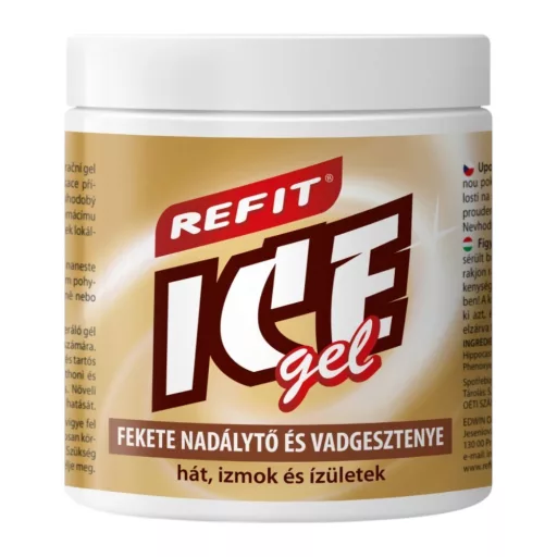 Refit Ice Gel fekete nadálytővel és vadgesztenyével 230 ml