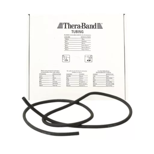 TheraBand gumikötél 140cm fekete szuper erős