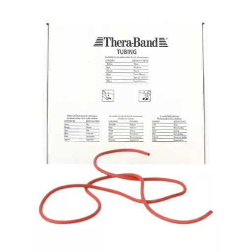 TheraBand gumikötél 140cm piros közepes