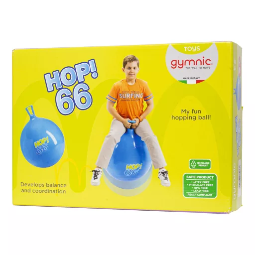 Gymnic Hop kék ugrálólabda 65 cm