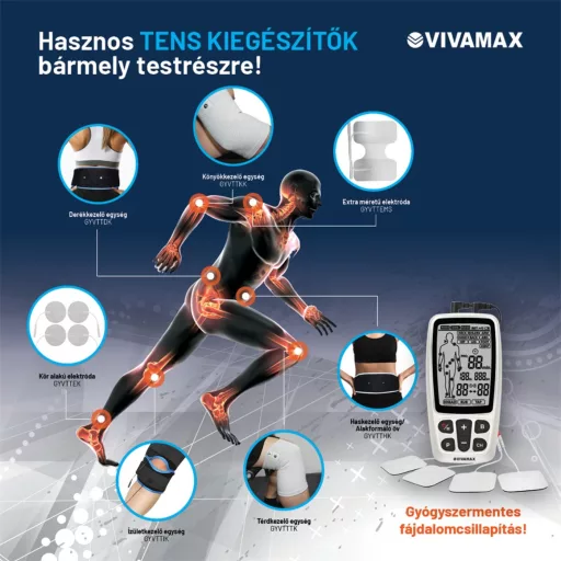 Vivamax TENS/EMS derékkezelő egység