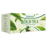   Herbária jzöld tea filteres tea jázmin ízesítéssel 25 db