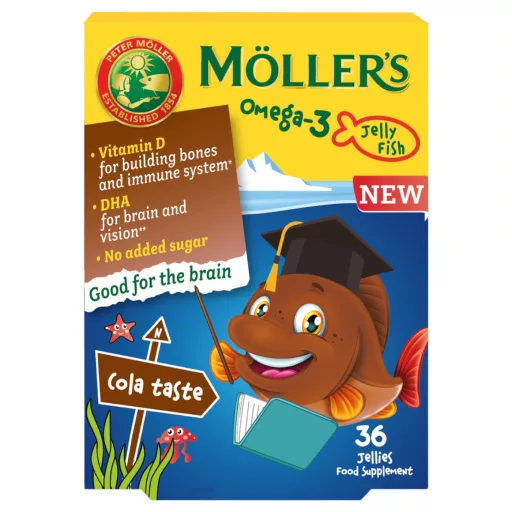 Möller's Kóla ízű gumivitamin 36 db