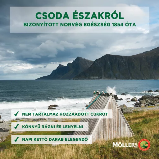 Möller's Kóla ízű gumivitamin 36 db